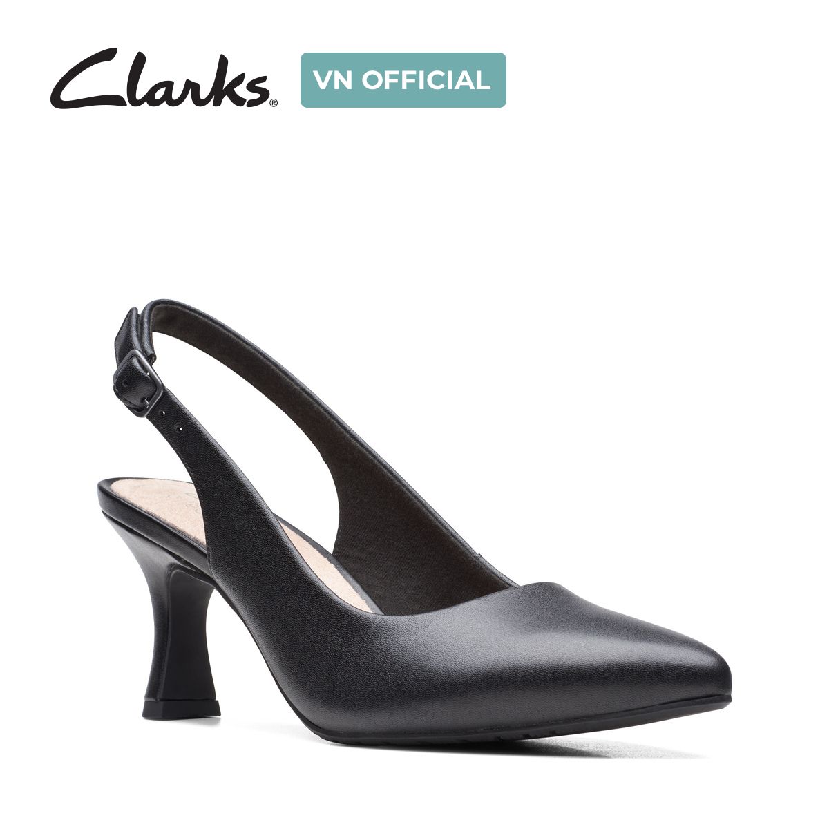 Giày Cao Gót 7cm Da Nữ Clarks - Kataleyna Step