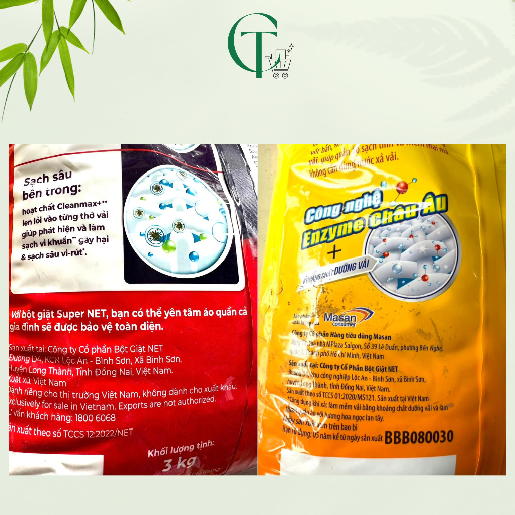Bột giặt Joins 2 trong 1 gói 2,7Kg
