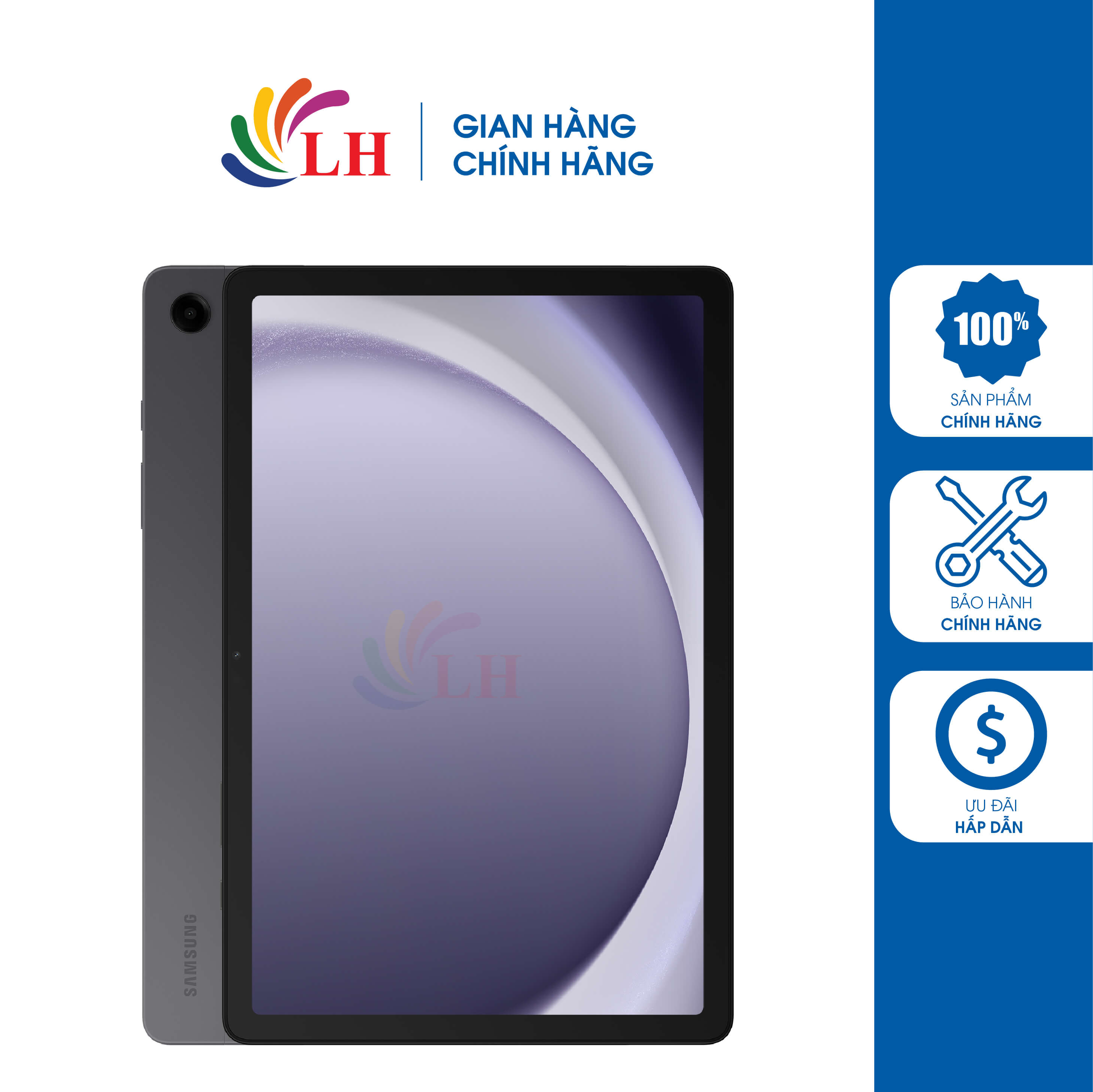 Máy tính bảng samsung galaxy tab a9+ wifi - hàng chính hãng - màn hình tft lcd 11 inch, camera sau 8mp, pin 7040 mah