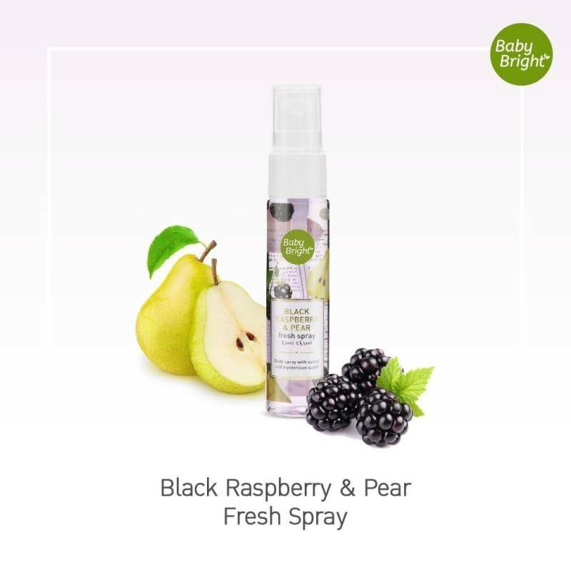 Xịt Thơm Baby Bright Body Mist So Cute Black Raspberry & Pear 20ml