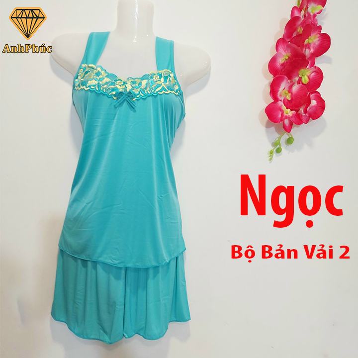 [HCM]Đồ bộ ngủ chất thun lạnh mặc mát  Anh Phúc