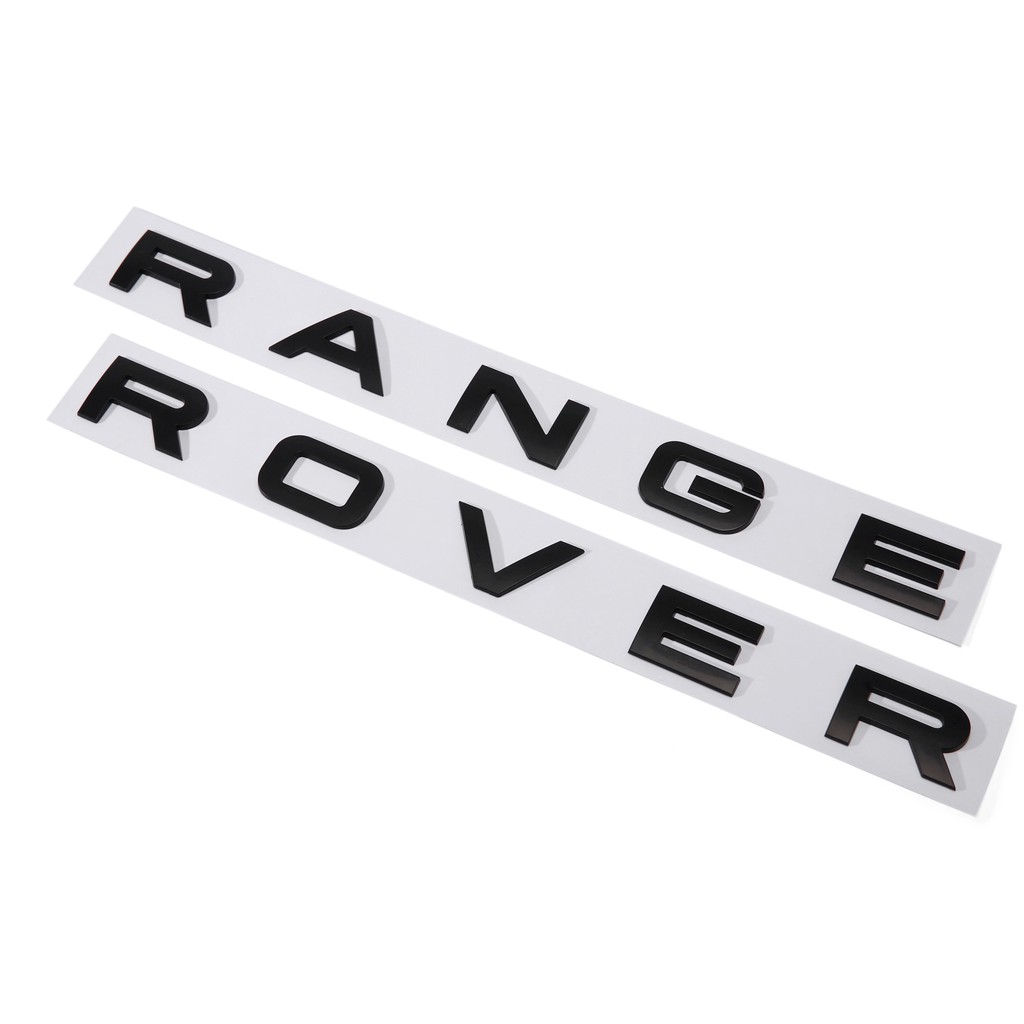 Decal tem chữ 3D Ranger Rover dán trang trí ô tô, xe hơi