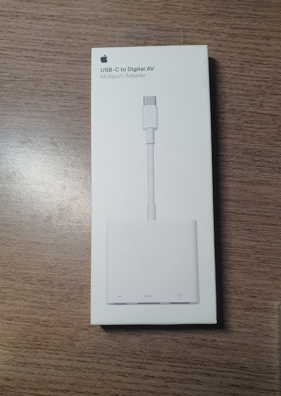 Cáp chuyển HDMI Apple - Apple USB-C Digital AV Multiport Adapter - MUF82AM/A (A2119)