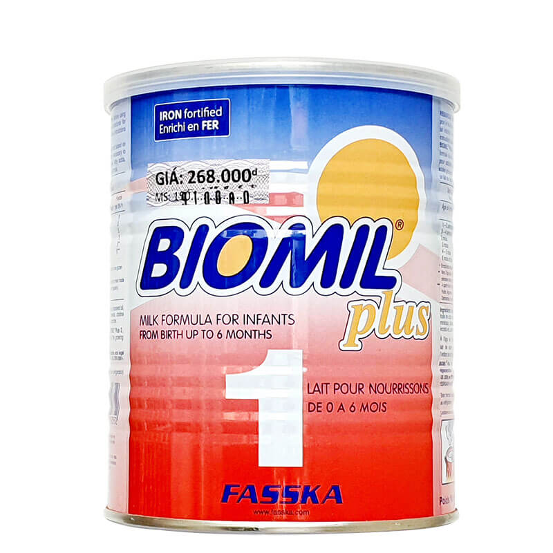 Sữa Biomil Plus 1 400g (trẻ từ 0-6 tháng)