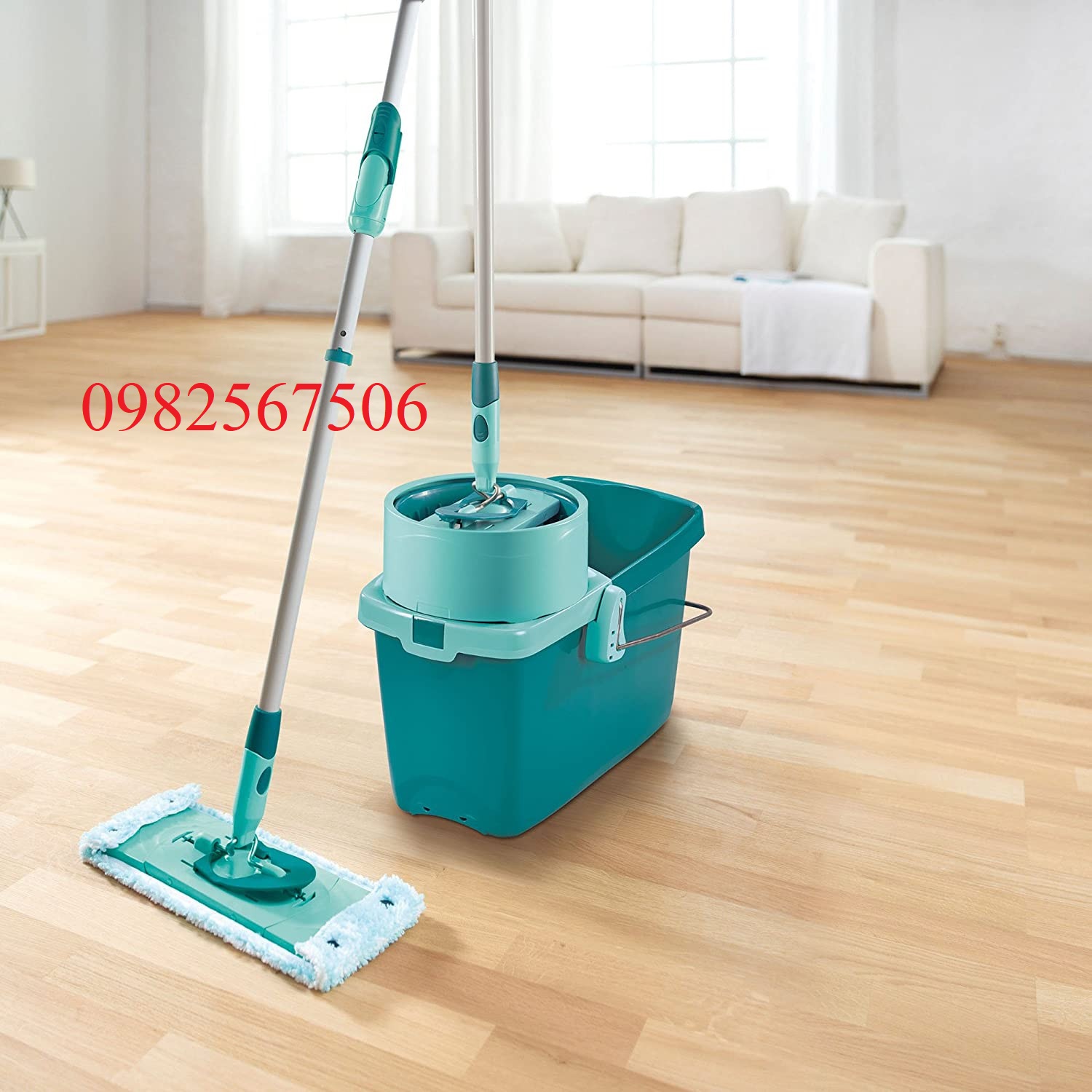 Cây lau nhà leifheit 52015 twist xl super soft
