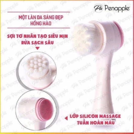 cọ rửa mặt masage 3D silicon