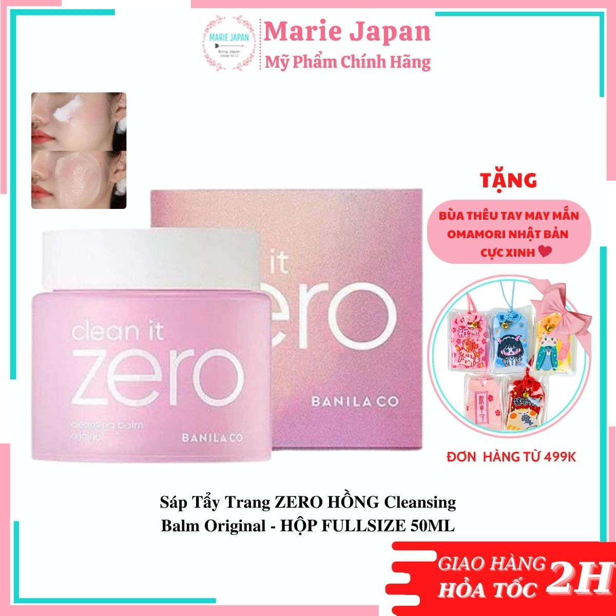 Sáp Tẩy Trang Zero Cleansing Balm Original 50ml