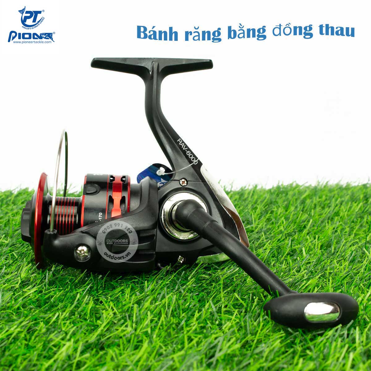 [HCM]Máy đứng câu cá Pioneer Raven RAV 4000/5000/6000