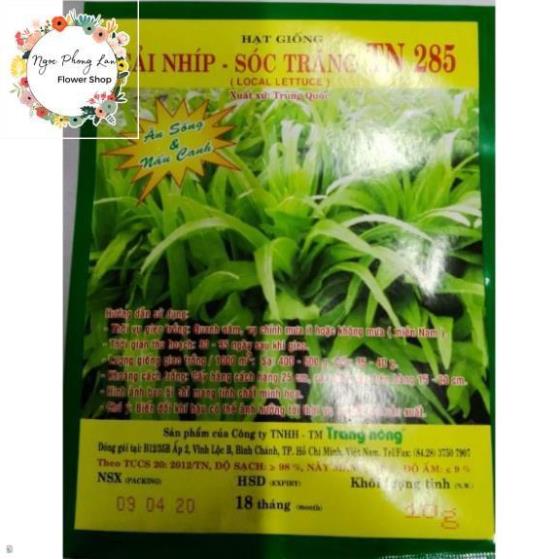 Giống Rau Cải Nhíp - Gói 10 Gram