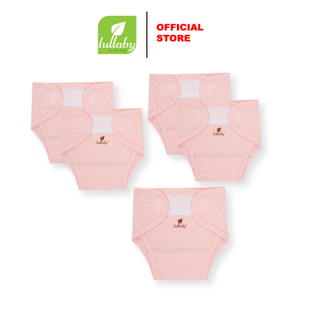 LULLABY - NH328M - Set 4 quần bỉm sơ sinh