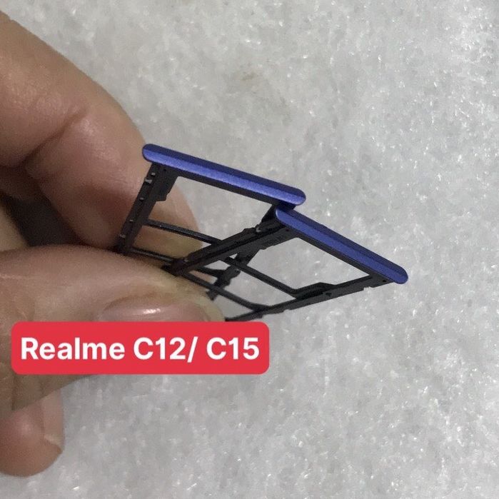 Khay sim Realme C12 / C15 dùng chung