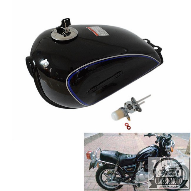 BÌNH XĂNG XE MÁY ĐỘ CLASSIC - Bình Xăng SU GN sơn sẵn