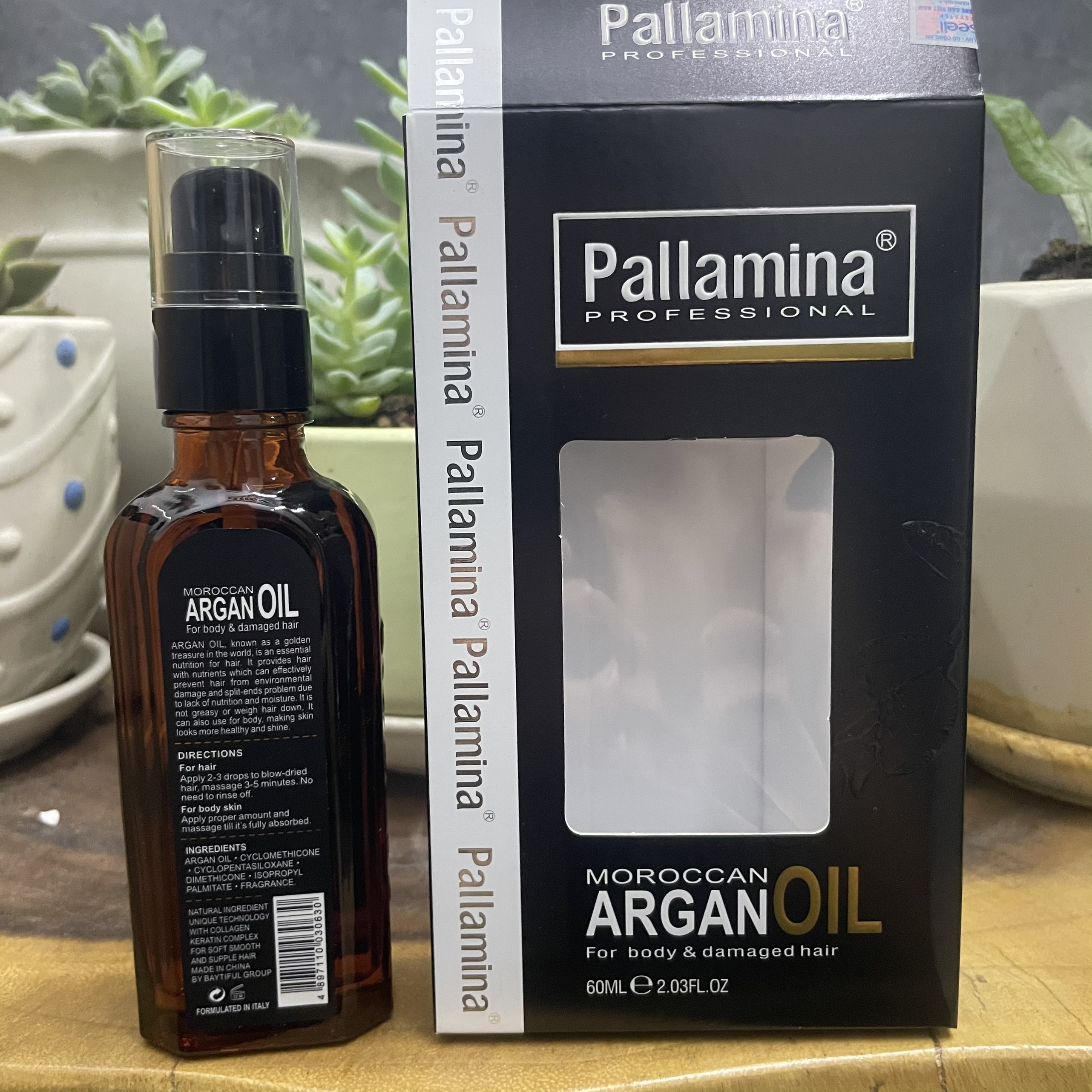 [HCM]Tinh Dầu Dưỡng Tóc PALLAMINA Collagen Keratin Complex 60ml