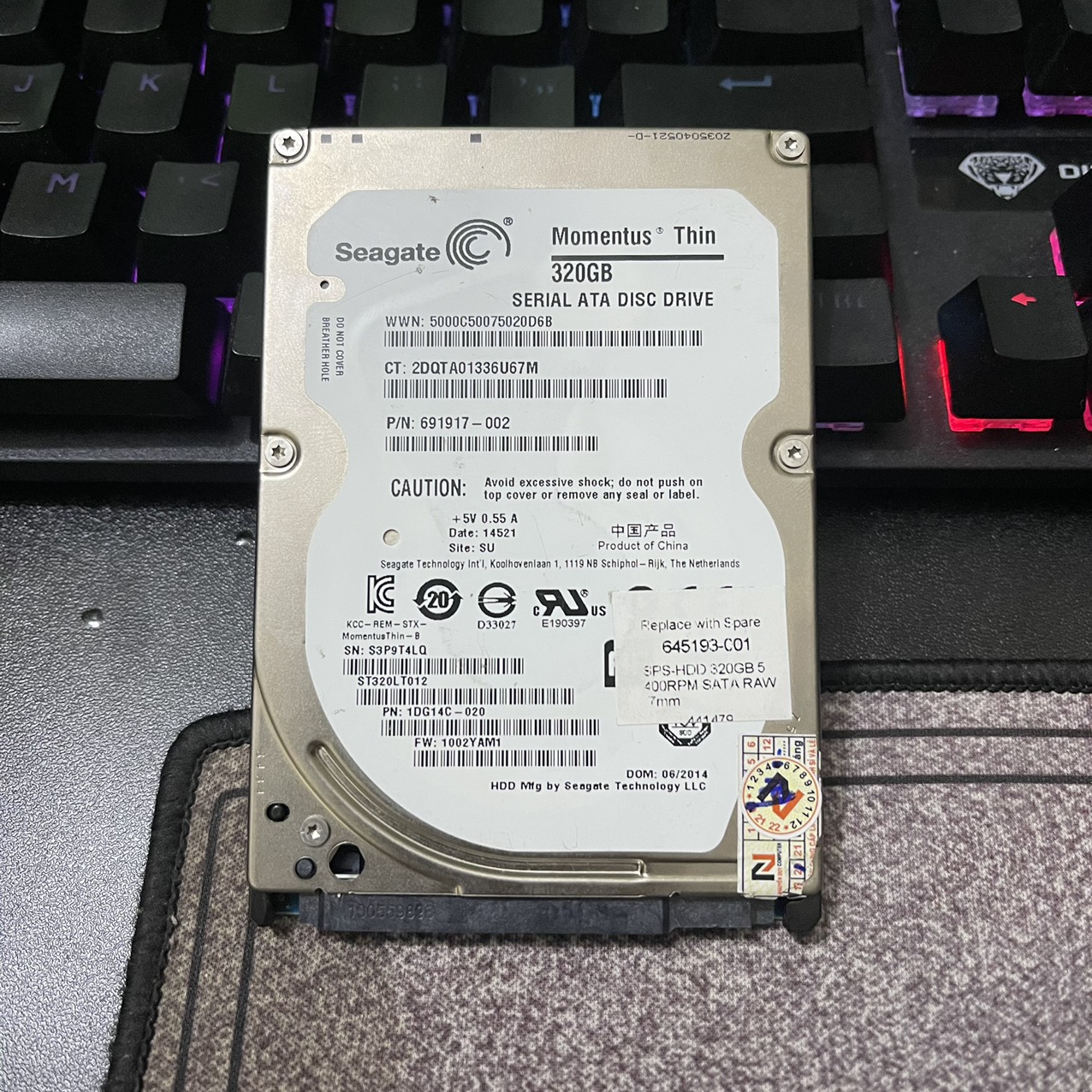 Ổ cứng HDD 2.5 inch 320gb, 500gb, 1TB