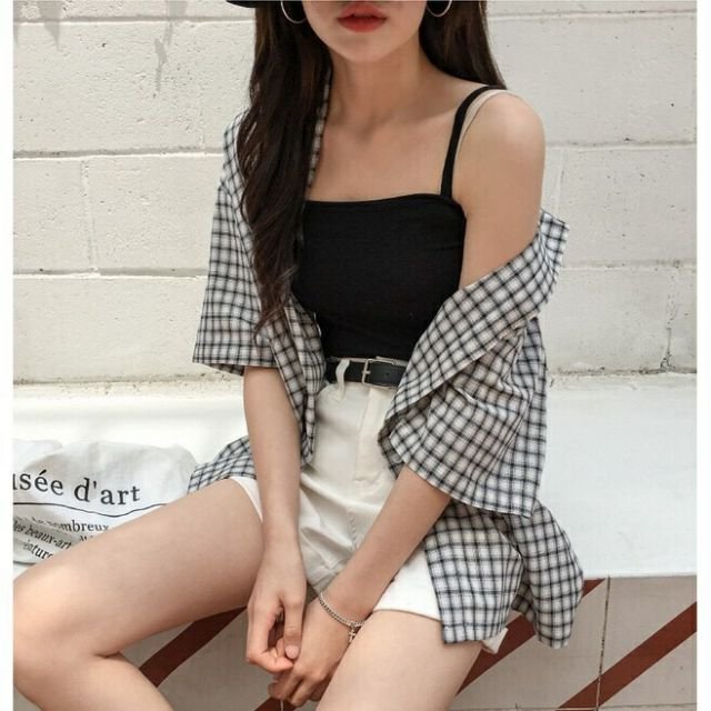 Áo Nữ 2 Dây Trơn Vải Thun Cực Mát Nhiều Màu Sắc Lựa Chọn