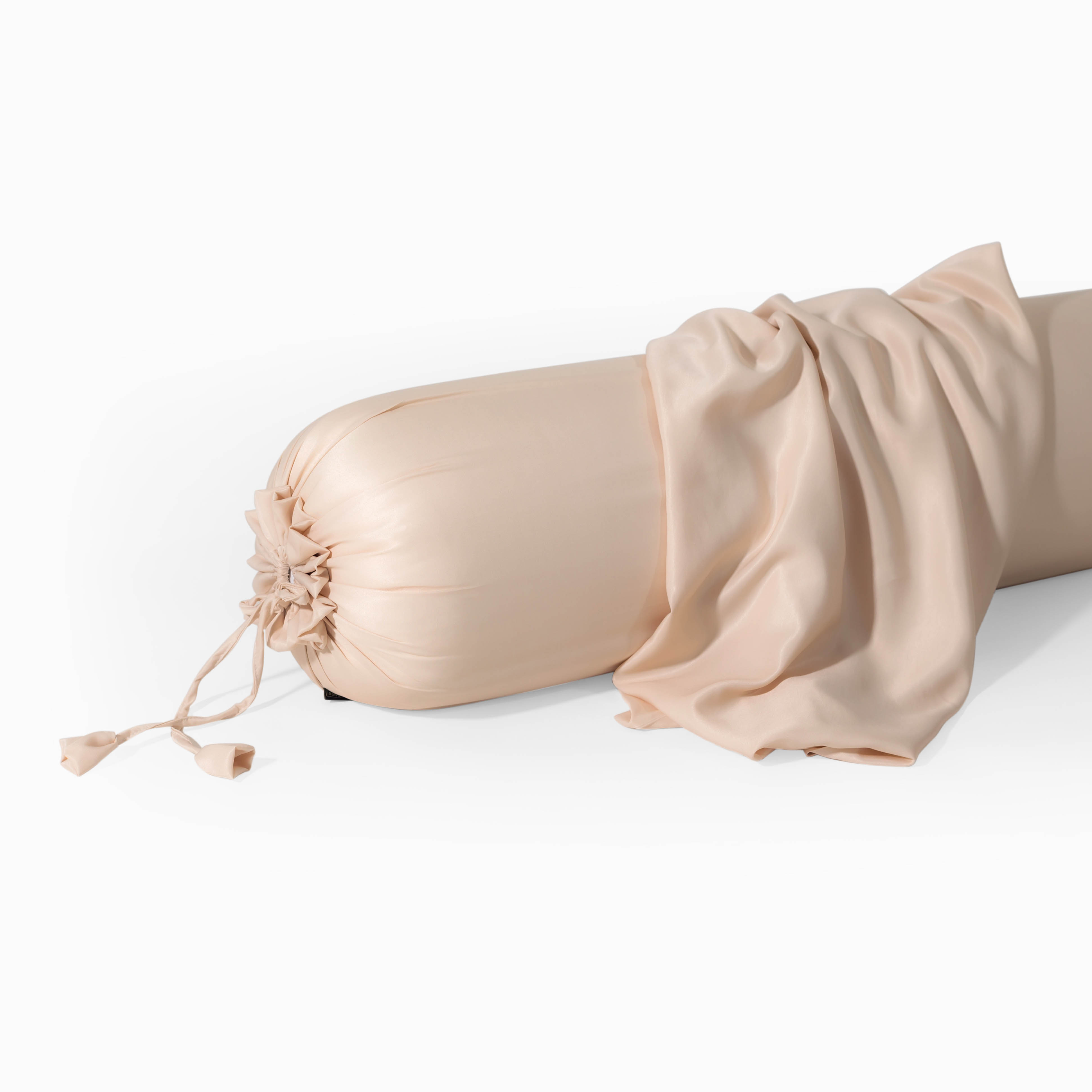 (Nhiều màu) Vỏ Gối Ôm Gòn Bedding Lụa Tencel Viscose Cao Cấp Màu Trơn 37x105 cm