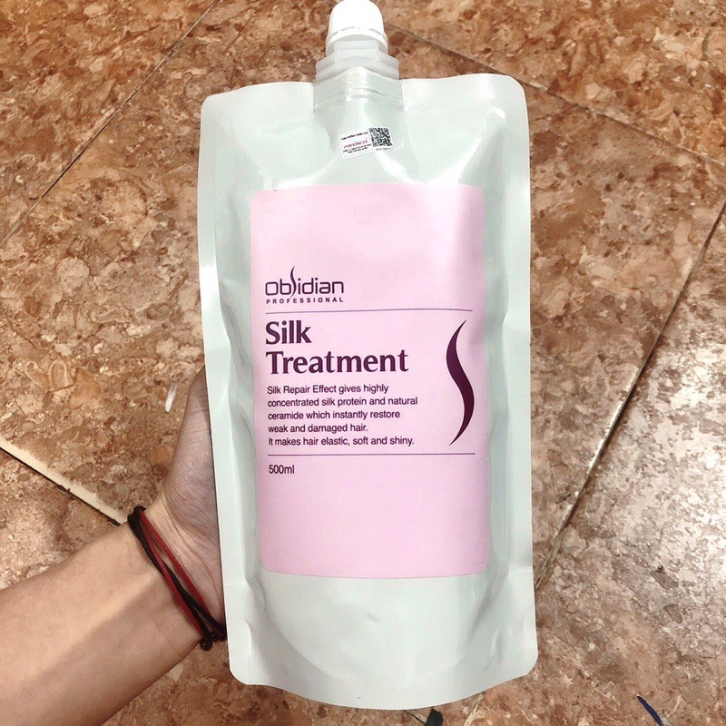 KEM HẤP DẦU DƯỠNG TÓC SIÊU MỀM MƯỢT OBSIDIAN 500ML