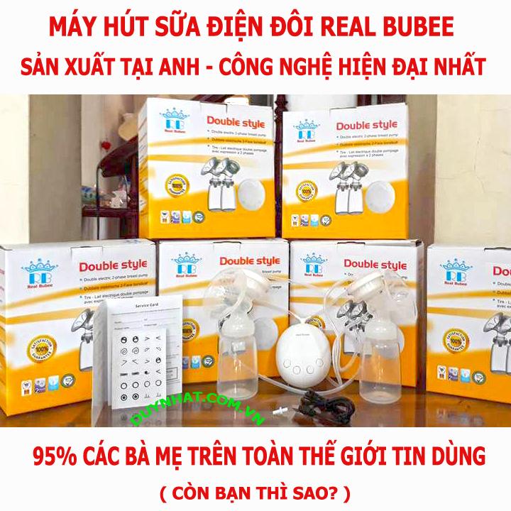 BỘ MÁY HÚT SỮA BẰNG ĐIỆN REAL BUBEE UK