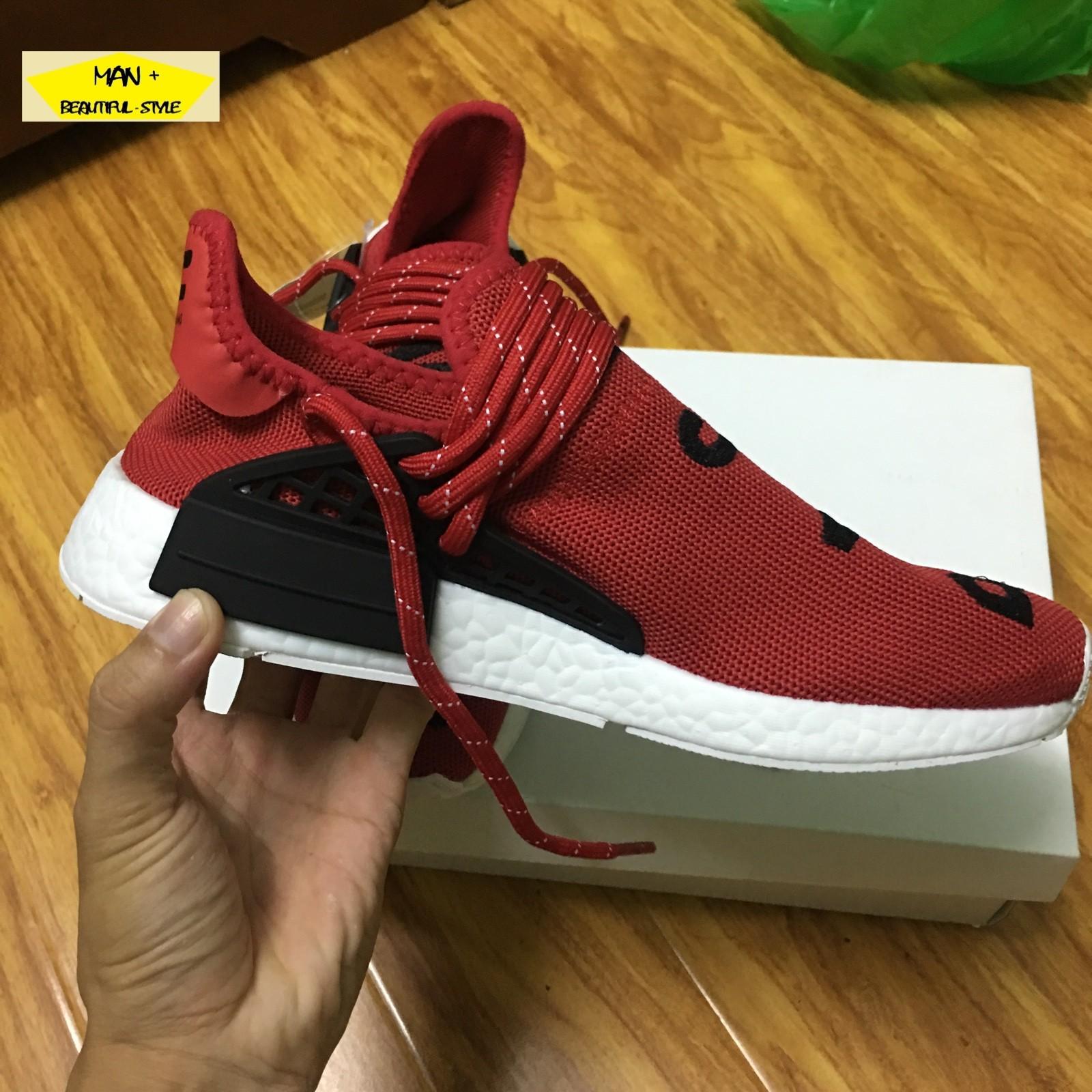 Full Box] Giày thể thao Human Race NMD Đỏ