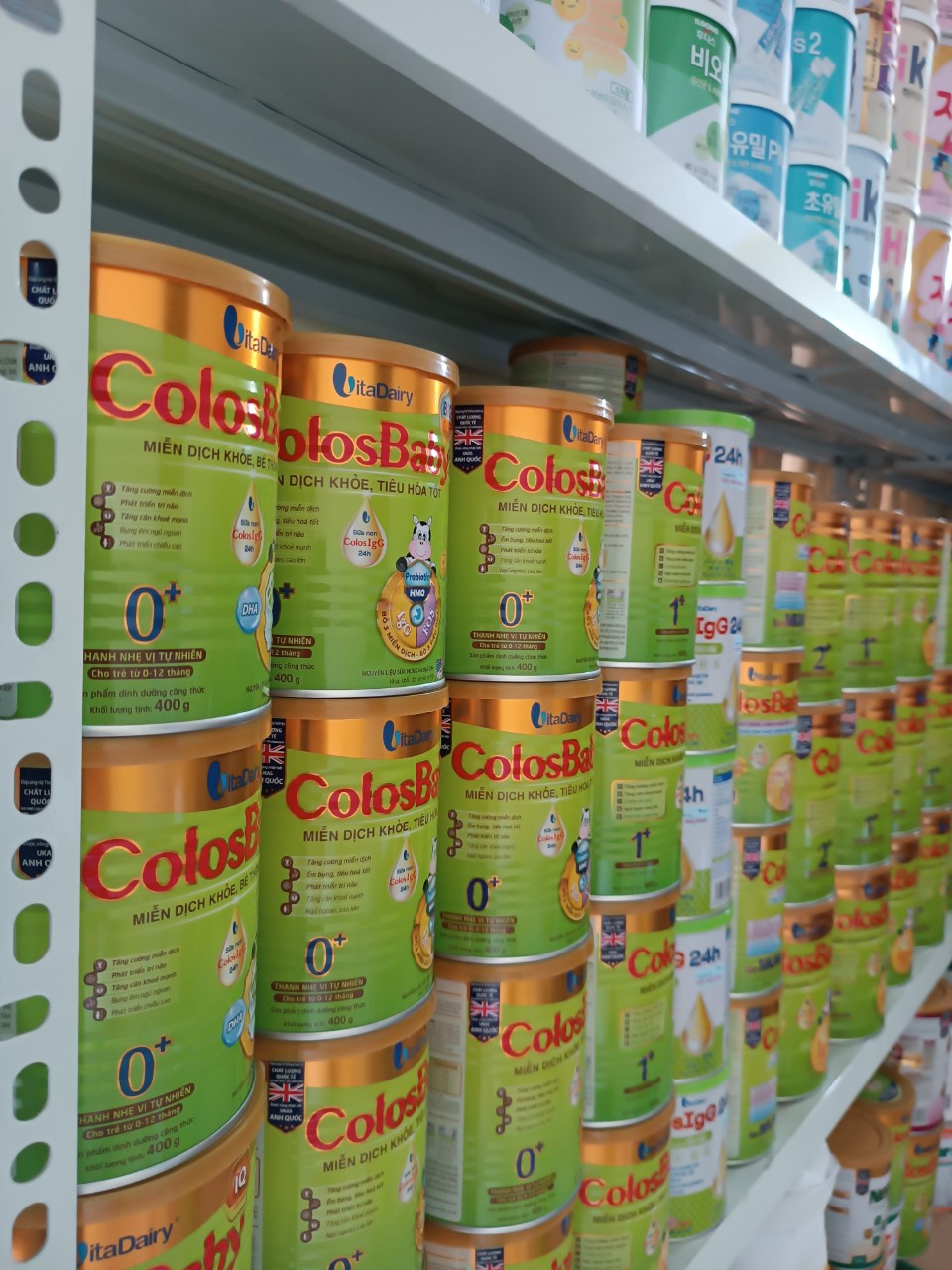 Sữa ColosBaby D3K2 số 0+ 400G (trẻ 0-12 tháng)
