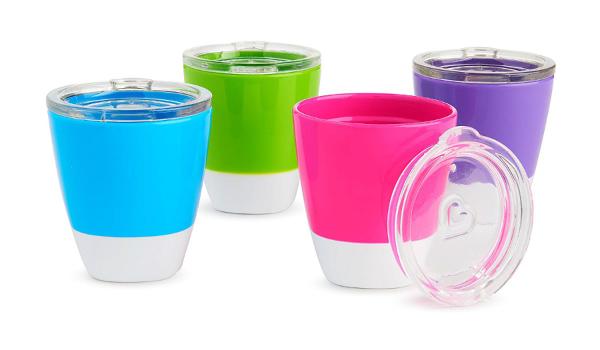 BỘ 2 CỐC CÓ NẮP MUNCHKIN (XANH LÁ-XANH LƠ)