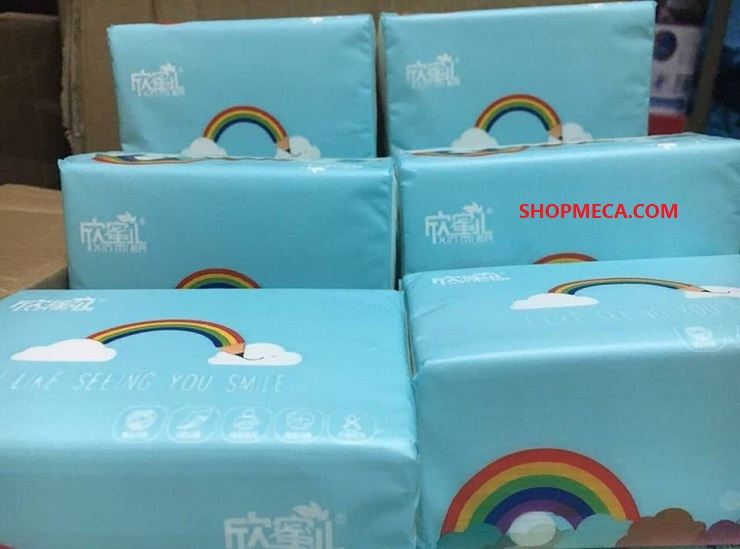 Rainbow super long Mier tissue paper (1 pack)