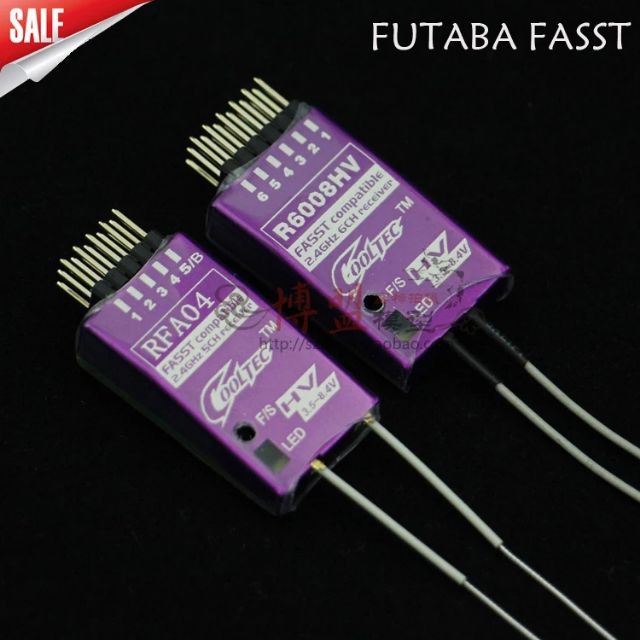 Rx futaba sóng fasst r6008hv/ rfa04
