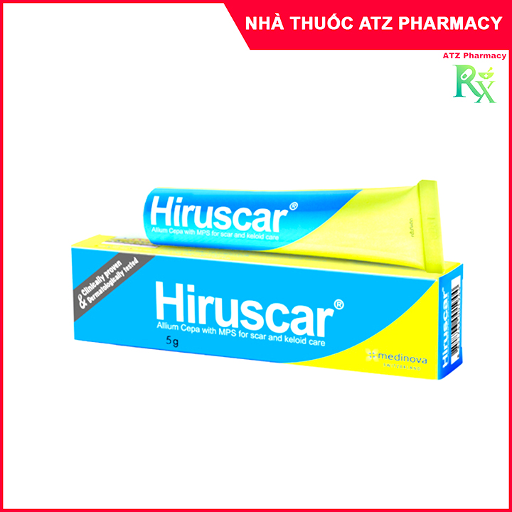 [HCM]Gel cải thiện sẹo Hiruscar 5g