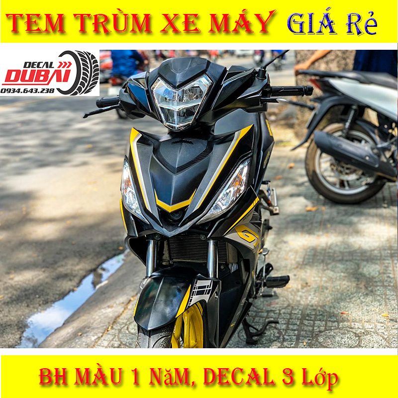 Tem trùm Winner Vàng Đen GTR