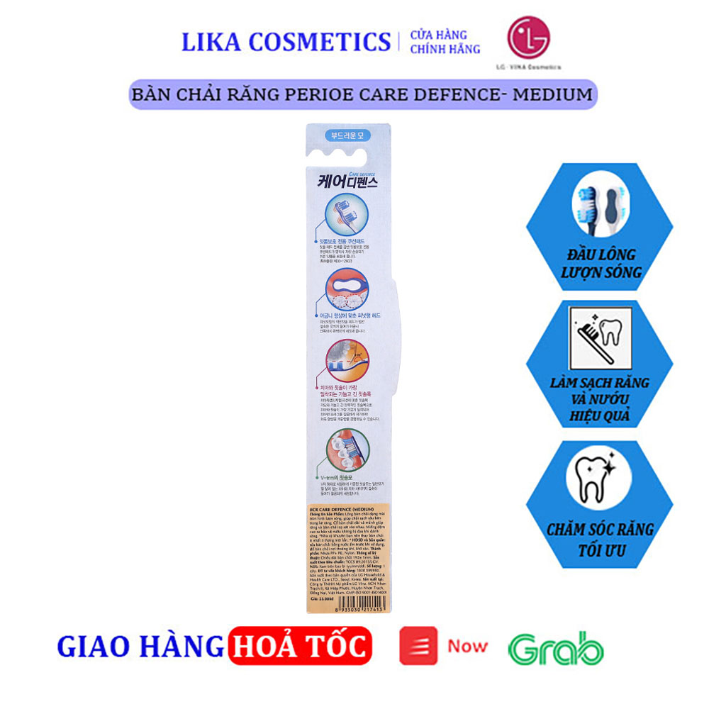 Bàn Chải Răng Perioe Care Defence- Medium 8935030217413