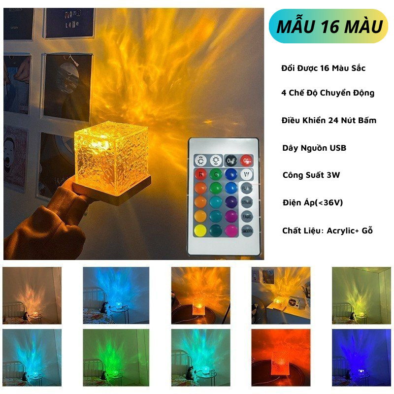 Đèn Ngủ 3D Để Bàn Hình Ngọn Lửa ASAKI Trang Trí Decor Phòng