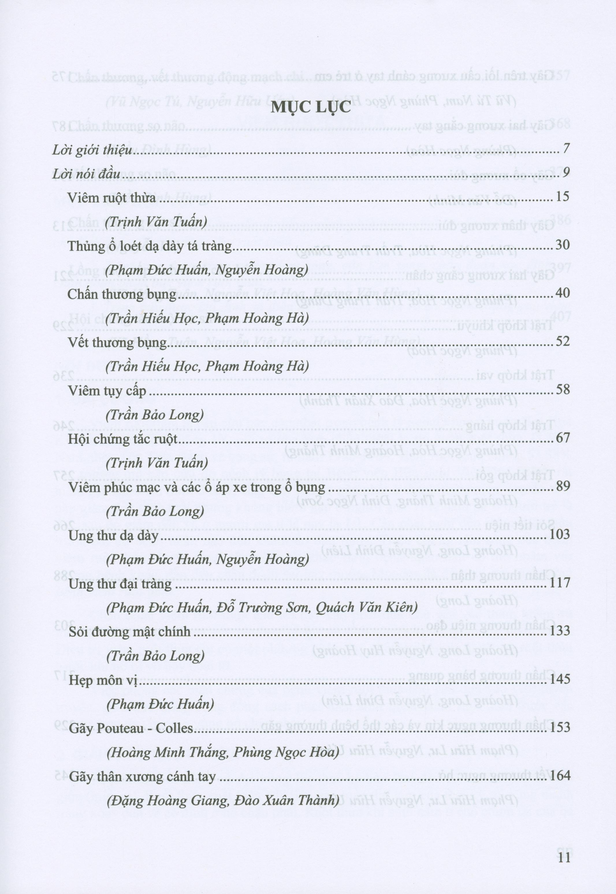 Bài giảng bệnh học ngoại khoa
