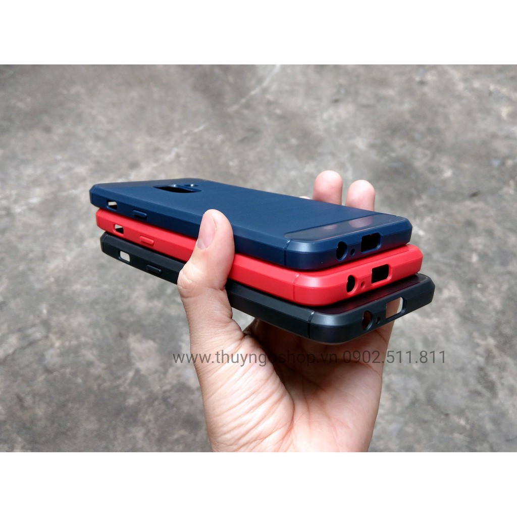 [HCM]Samsung A8/A8+ (2018) - Ốp dẻo chống shock carbon