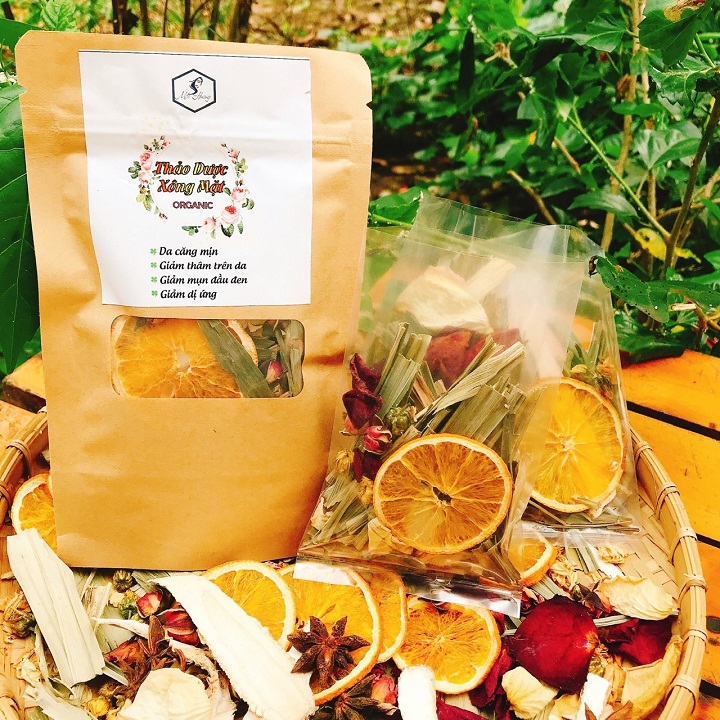 Xông Mặt Thảo D.ược Organic - Mộc Hương