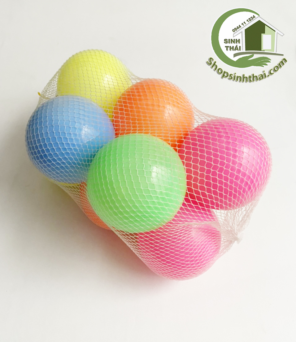 [HCM]Túi bóng nhựa đồ chơi 10 quả lớn ( đường kính 85cm )