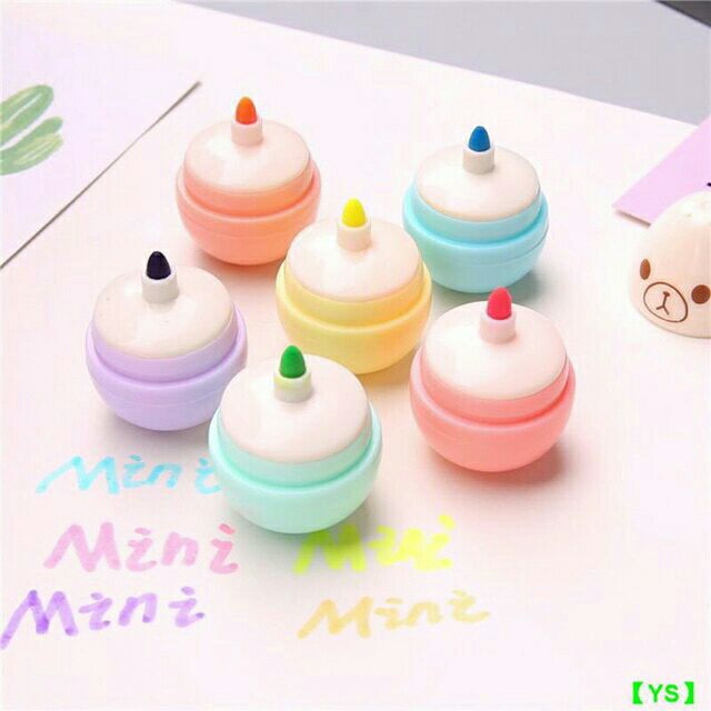 [HCM]Com po dạ quang siêu cute (6 màu /1 vỉ )