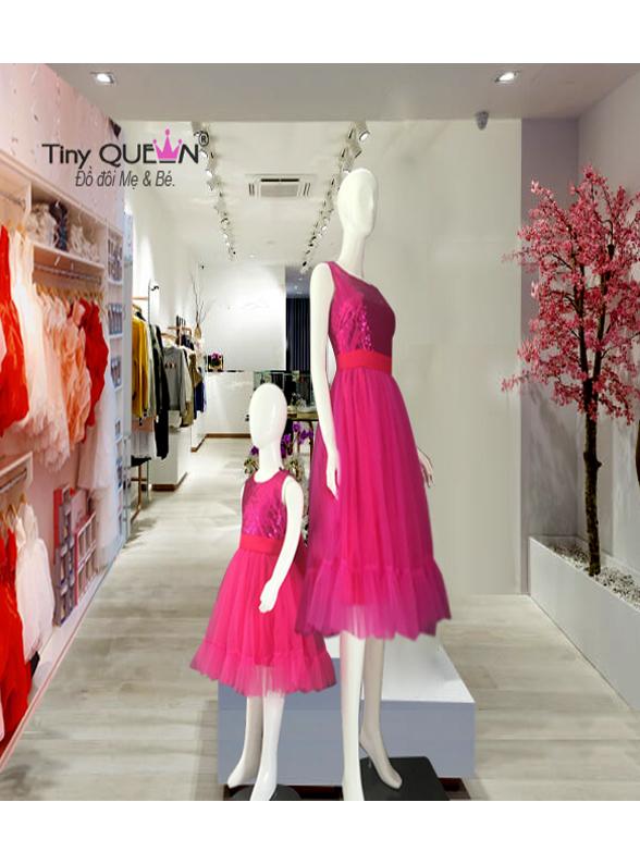 Đầm đôi Mẹ & Bé dự tiệc xuất Mỹ, Úc, Canada. (Giá 1 sản phẩm)