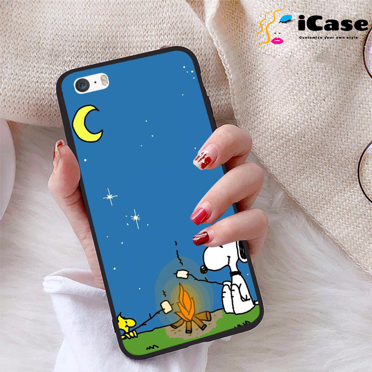 Ốp lưng iPhone 5 viền dẻo TPU BST Snopy
