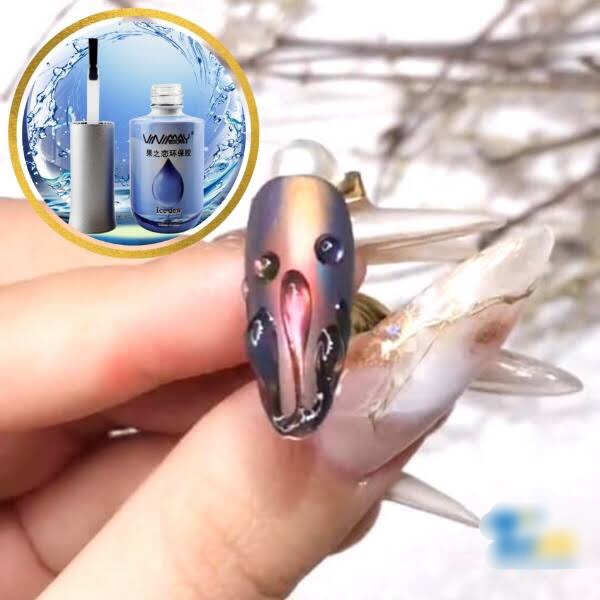Top giọt sương - Gel tạo giọt sương trang trí móng Vinimay - Nail 937