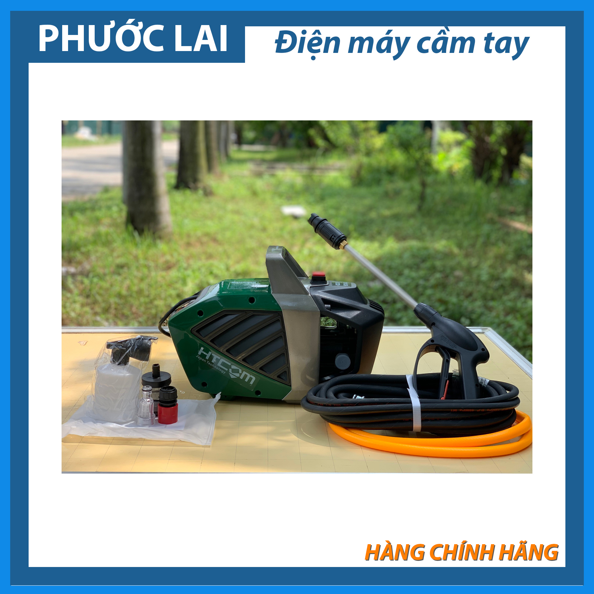 Máy xịt rửa 2200w hàng chính hãng ht8240 mô tơ 100% dây đồng, mô tơ từ