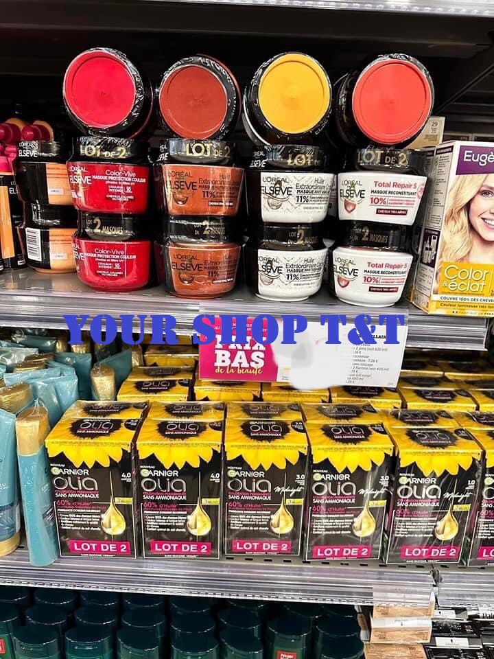 [Hàng Pháp] Kem ủ tóc cao cấp siêu thích, siêu mượt, siêu mềm, siêu thơm LOreal Elseve 310ml