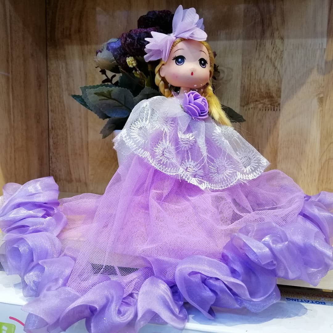 BÚP BÊ CHIBI SIZE 18CM VÁY XÒE