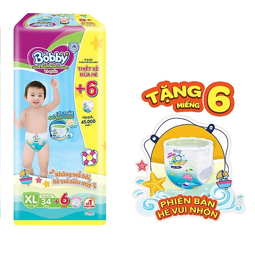 Tã quần bobby size XL(12-17kg)