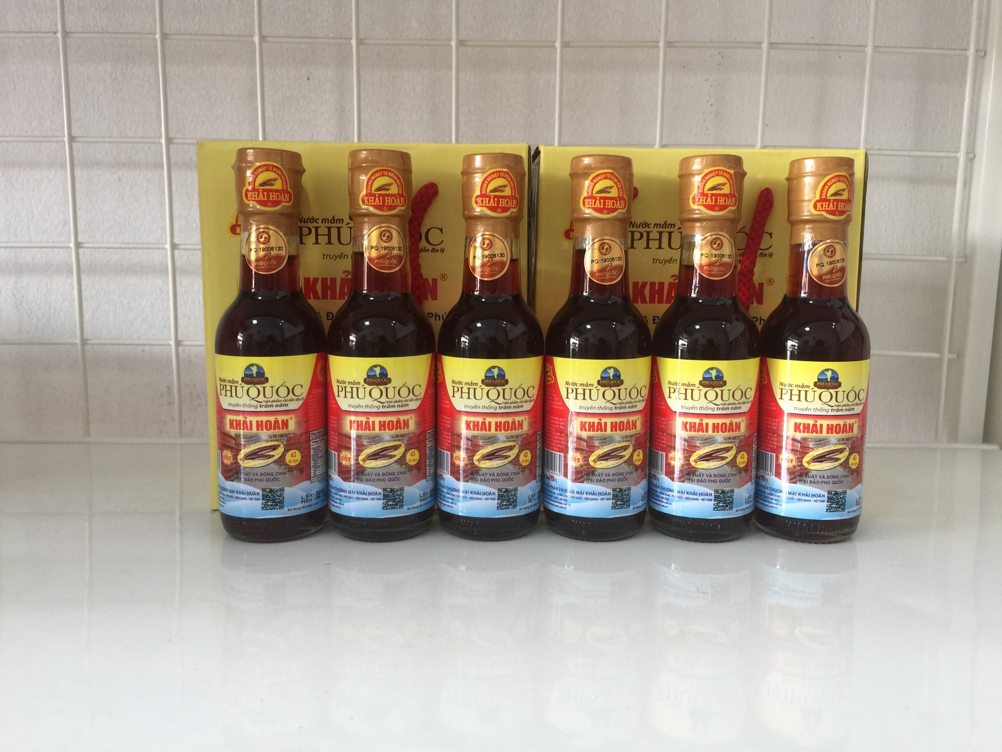 Nước mắm Phú Quốc Khải Hoàn 43 độ đạm - 90ml