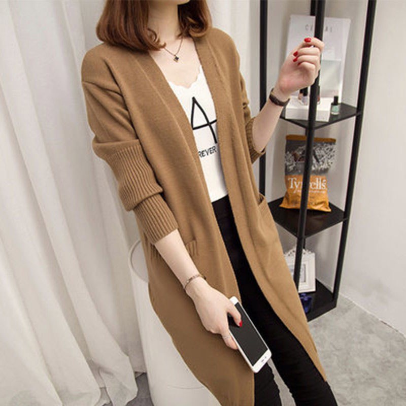 Áo Khoác Len Choàng Cardigan dáng dài Tay dài | Smide Clothing