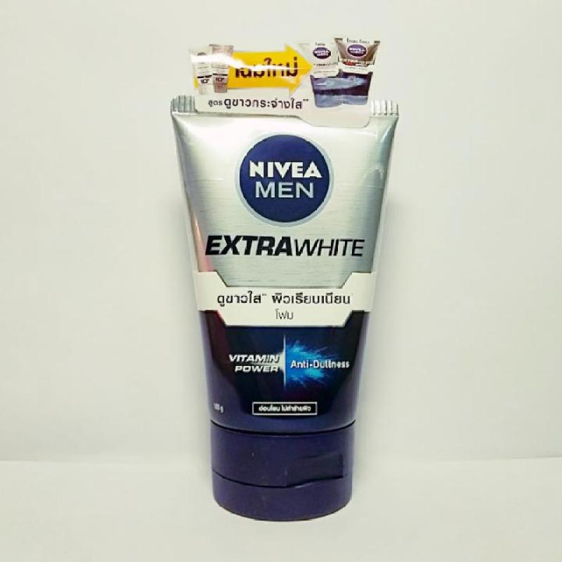Sữa rửa mặt sáng da Nivea Men Extra White Thái Lan 100G