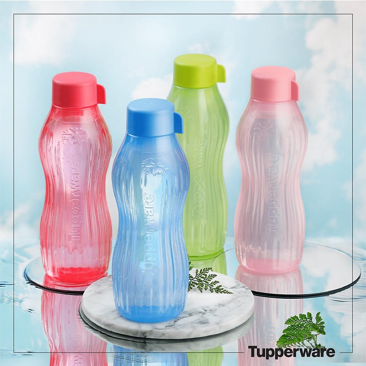 Bình nước Tupperware Eco Bottle Freezerable 880ml