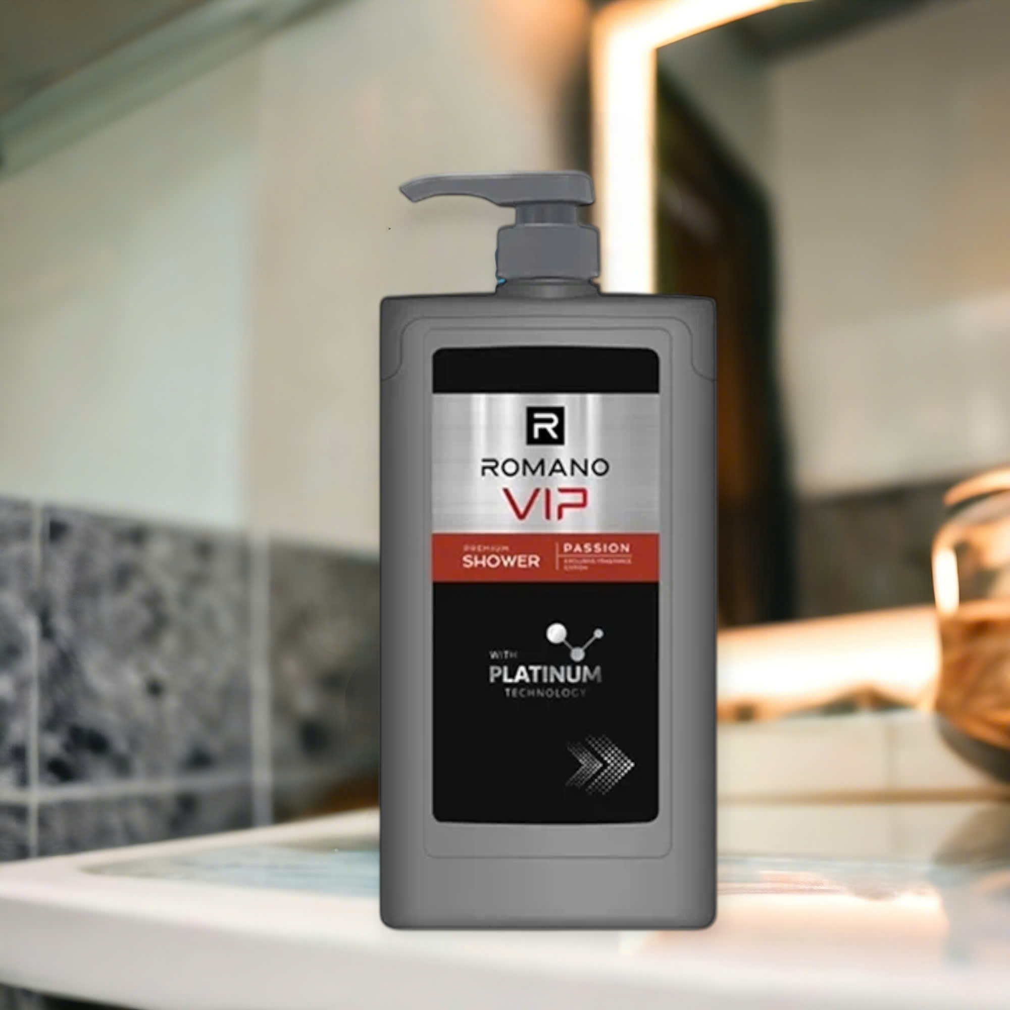 Sữa tắm cao cấp Romano VIP mạnh mẽ bí ẩn Passion / Vision 650g