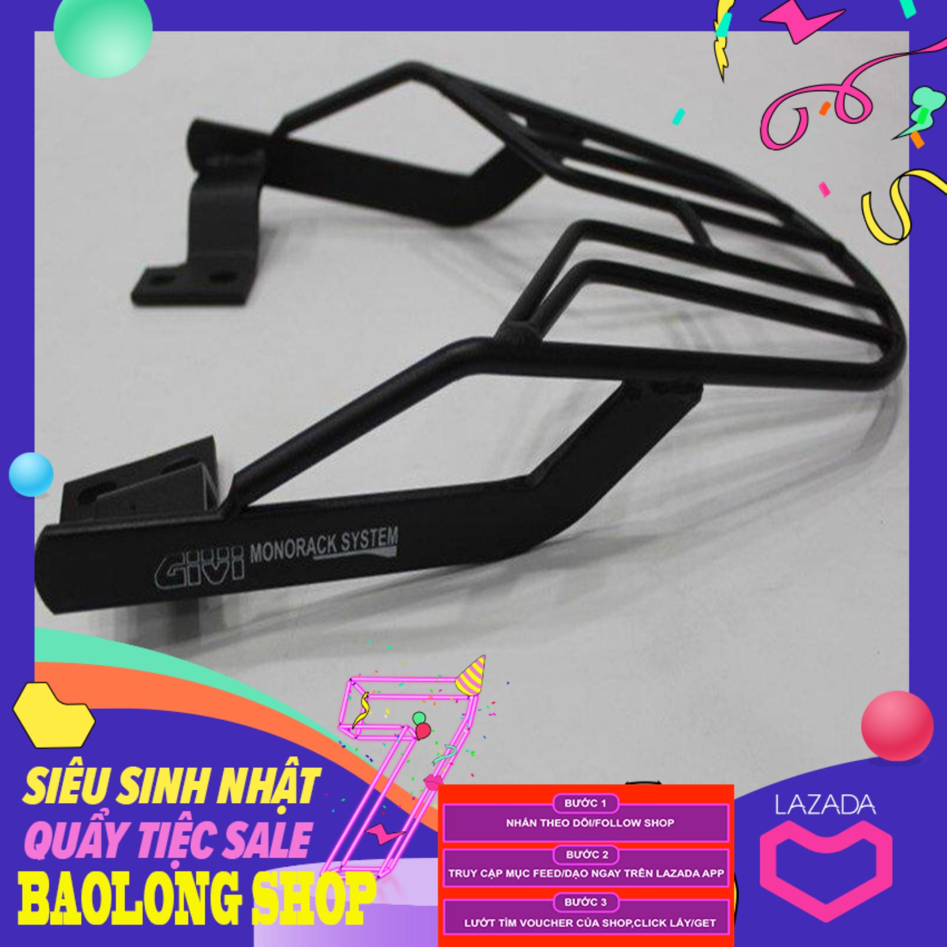 Cảng sau GIVI GẮN WAVE A100,WAVE A110,WAVE BLADE,WAVE S110,WINNER,EXCITER 150,EXCITER 135,AXELO,SIRIUS