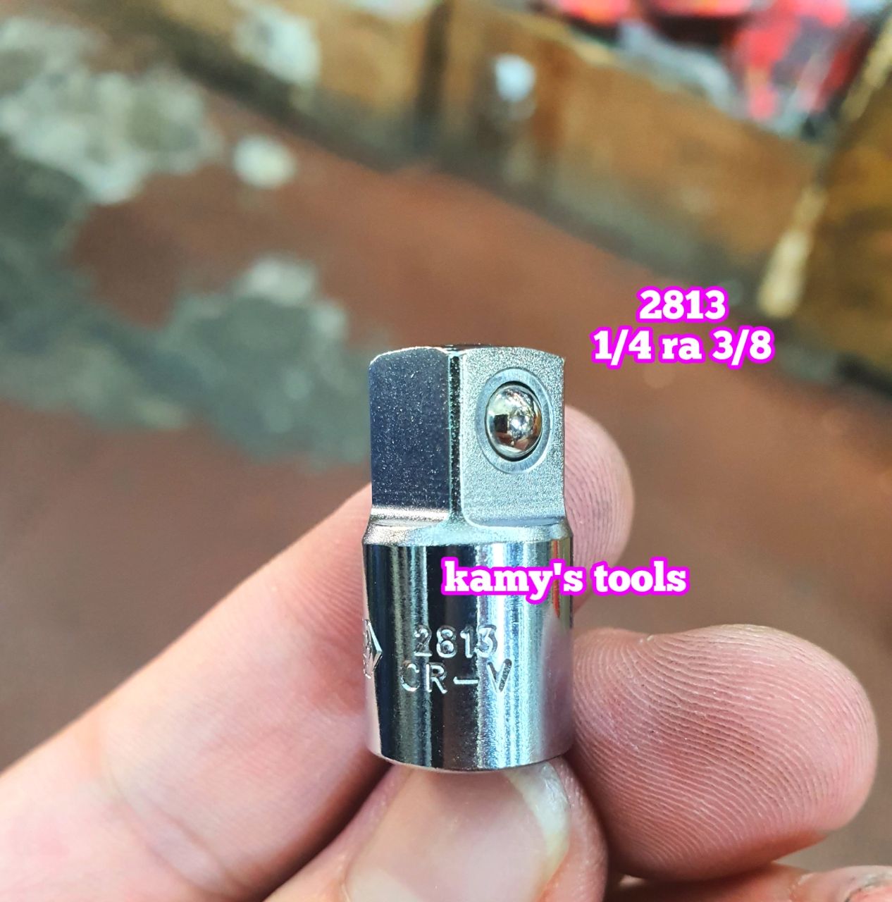 Đầu chuyển đầu biến kingtony trắng 1/4"-3/8"-1/2"-3/4"-1" model 2813, 3812, 3814, 4813, 4816, 6814, 6818, 8816